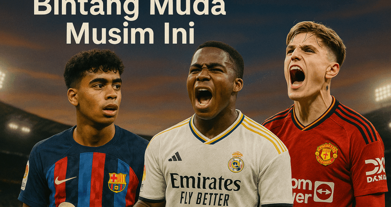Bintang muda musim ini — Lamine Yamal, Endrick, Alejandro Garnacho di stadion"