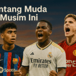 Bintang muda musim ini — Lamine Yamal, Endrick, Alejandro Garnacho di stadion"